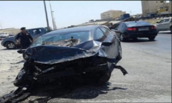 إصابة أربعة اشخاص بجروح إثر حادث تدهور على طريق الأزرق إصابة أربعة اشخاص بجروح إثر حادث تدهور على طريق الأزرق