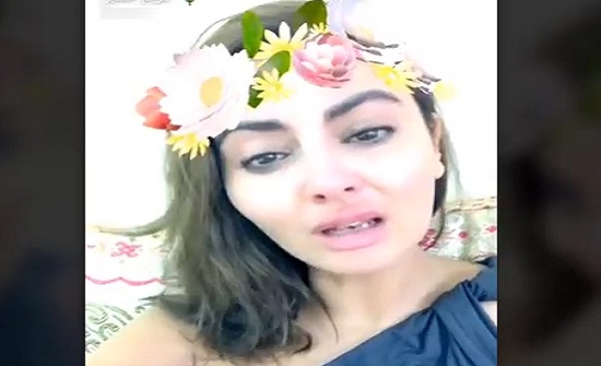 فيديو : مريم حسين تبكي وتنهار بعد ان نشرت صورة ابنتها بالخطأ