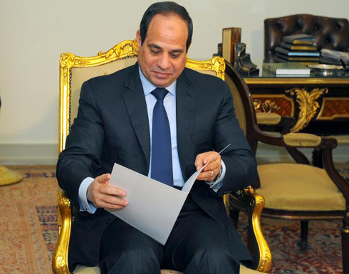الرئيس المصري يبحث مع المركزية الامريكية مكافحة الارهاب