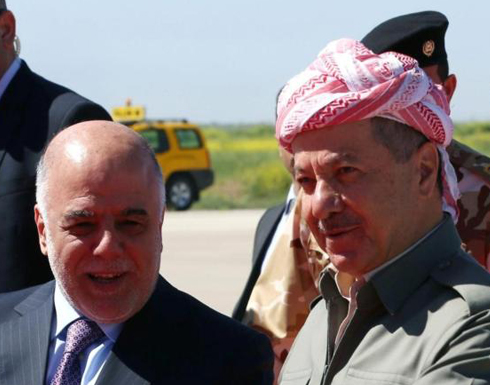 البرازاني والعبادي : تنسيق عسكري لاستعادة " الموصل " البرازاني والعبادي : تنسيق عسكري لاستعادة " الموصل "