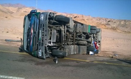 مصرع ثلاثيني بحادث تدهور تنك ماء في البلقاء