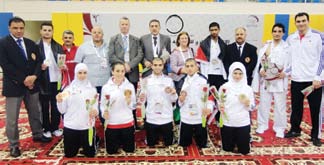 منتخب الكراتيه بطلا بطولة العرب منتخب الكراتيه بطلا بطولة العرب