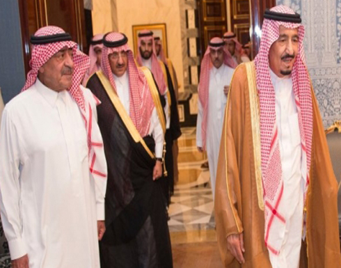 ملك السعودية يزور الأمير مقرن بعد ساعات من اعفائه من ولاية العهد