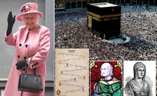هل تنحدر ملكة بريطانيا “إليزابيث الثانية” من سلالة النبي محمد ؟ هل تنحدر ملكة بريطانيا “إليزابيث الثانية” من سلالة النبي محمد ؟