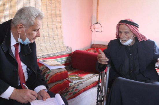 طلفاح شاهد من العصر على البدايات العصيبة وإنجازات المئوية طلفاح شاهد من العصر على البدايات العصيبة وإنجازات المئوية