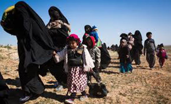 الباغوز : ميليشيات ايرانية تفتح النار على العائلات الهاربة من الباغوز وتقتل العشرات