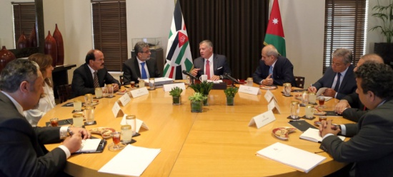الملك يلتقي رئيس وأعضاء مجلس مفوضي الهيئة المستقلة للانتخاب الملك يلتقي رئيس وأعضاء مجلس مفوضي الهيئة المستقلة للانتخاب