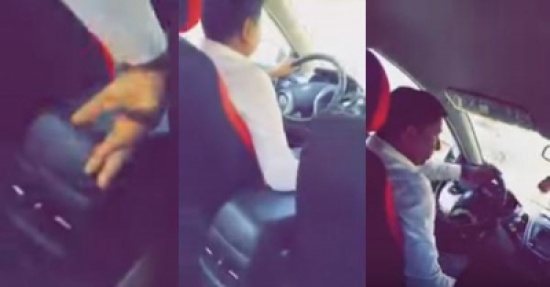 فيديو: سائق سيارة أجرة يتحرش بفتاة
