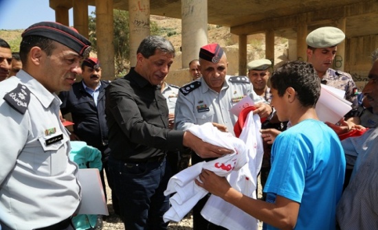 مديرية دفاع مدني مادبا تنظم حملة حول التوعية من مخاطر الغرق