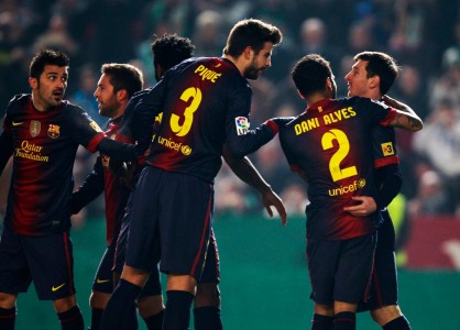 كأس ملك اسبانيا: ميسي يضع برشلونة على مشارف ربع النهائي (فيديو) كأس ملك اسبانيا: ميسي يضع برشلونة على مشارف ربع النهائي (فيديو)