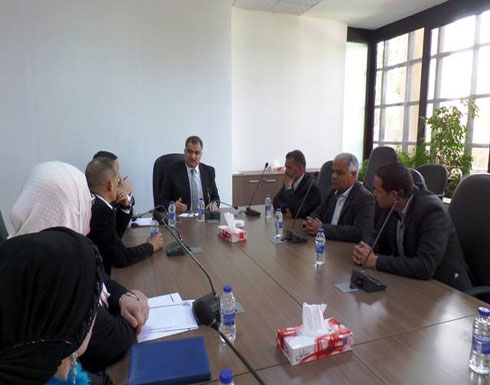 امين عام رئاسة الوزراء يلتقي وفدا من جمعية البيئة الاردنية