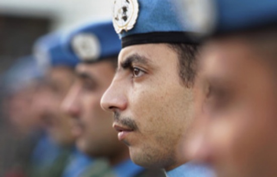 زيارة قائد الشرطة العسكرية في الكونغو الى قوة حفظ السلام الاردنية