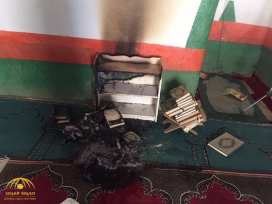 يمني يشعل النار في مسجد ويحرق المصاحف عقب صلاة الجمعة.. لهذا السبب!