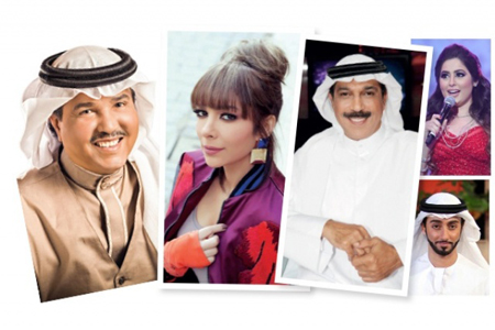 الرويشد وأصالة وعصام كمال في لجنة تحكيم برنامج «محمد عبده وفنان العرب» الرويشد وأصالة وعصام كمال في لجنة تحكيم برنامج «محمد عبده وفنان العرب»