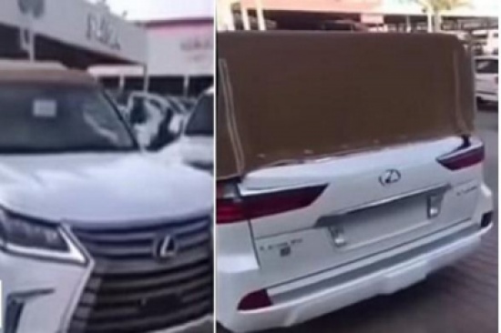 شاهد: سيارة جيب لكزس تخطف الأنظار بتعديلات مذهلة