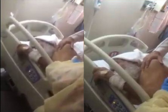 شاهد.. إمام مسجد يردد الأذان وهو فى مرحلة التخدير غائبًا عن الوعي