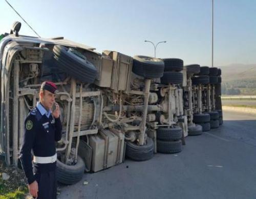 وفاة إثر تدهور قلاب في الطفيلة