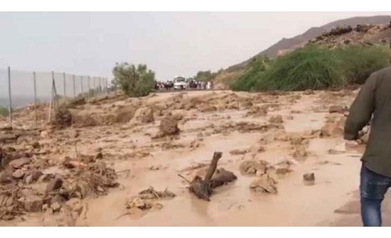 الارصاد تحذر من السيول يومي الخميس والجمعة