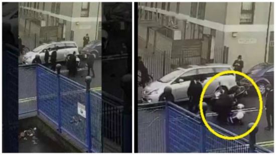 فيديو| شرطي سجل مخالفة بحق يهودي بلندن.. شاهد ماذا فعل الأخير به!