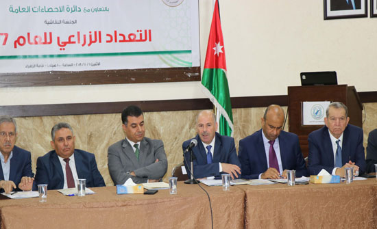 حنيفات : دائرة الإحصاءات العامة تساهم في تعزيز القطاع الزراعي من خلال تنفيذها للتعداد الزراعي العام 2017