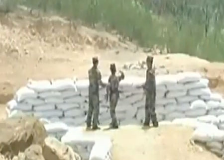 مجندة كادت تقتل نفسها بقنبلة