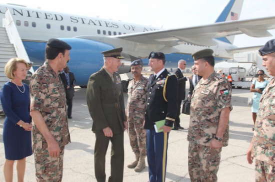 الزبن يلتقي رئيس هيئة الأركان المشتركة الأميركية