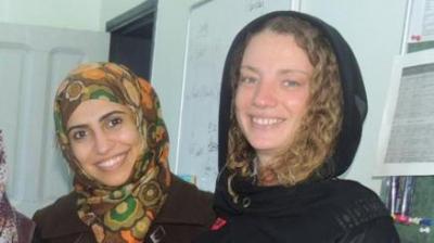 الإفراج عن المختطفة الفرنسية ومترجمتها اليمنية الإفراج عن المختطفة الفرنسية ومترجمتها اليمنية