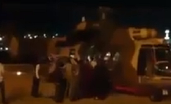 بالفيديو : تحديد هوية مطلقي النار على نقيب بالمخدرات