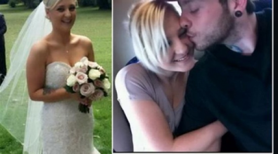 بريطاني فشل في خلع فستان عروسه فأبرحها ضرباً