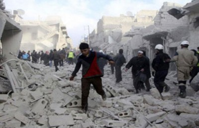 مقتل 12 شخصا في قصف جوي على درعا