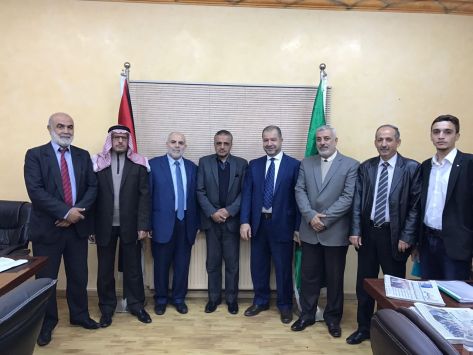 الدقامسة يزور ''العمل الاسلامي'' ويلتقي قيادة الحزب