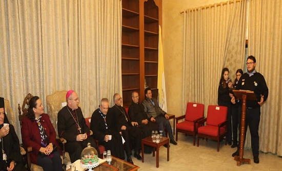 افتتاح بازار خيري لمطرانية الروم الكاثوليك