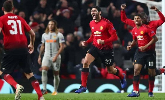 دوري الأبطال: مانشستر يونايتد إلى ثمن النهائي دوري الأبطال: مانشستر يونايتد إلى ثمن النهائي
