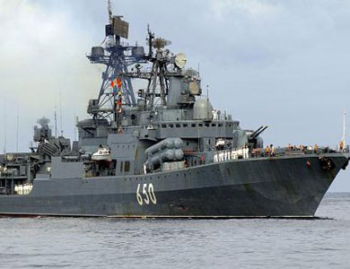 سفينة عسكرية روسية أخرى تتوجه إلى سوريا خلال أيام