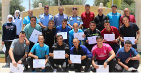 تخريج المشاركين بدورة حكام كرة القدم لمرتبات الأمن العام