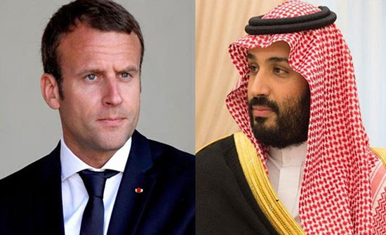 محمد بن سلمان وماكرون يبحثان أمن واستقرار المنطقة محمد بن سلمان وماكرون يبحثان أمن واستقرار المنطقة
