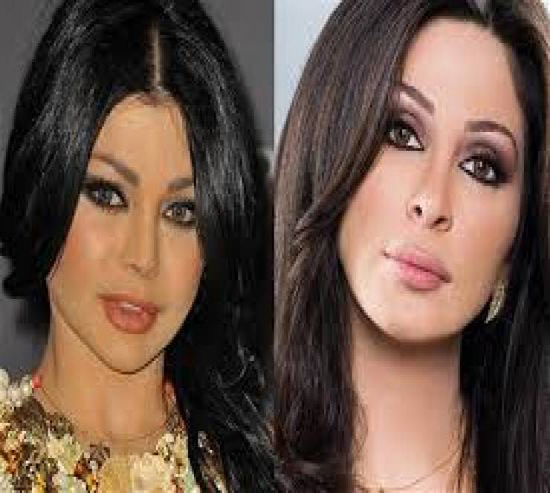 صورة| شاهدوا السيلفي التي جمعت هيفاء وهبي واليسا!!