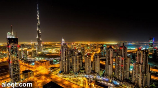 دبي ضمن أجمل مدن العالم ليلاً
