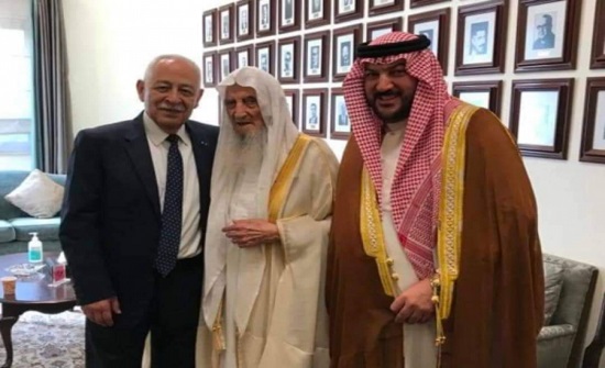 العيسوي يستقبل الشيخ عايش الحويان العيسوي يستقبل الشيخ عايش الحويان