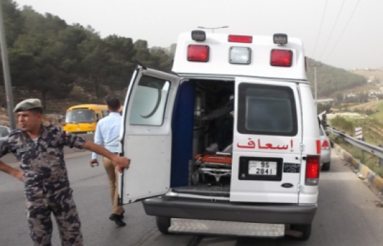 إصابات بحادثي تصادم في الكرك و عمان