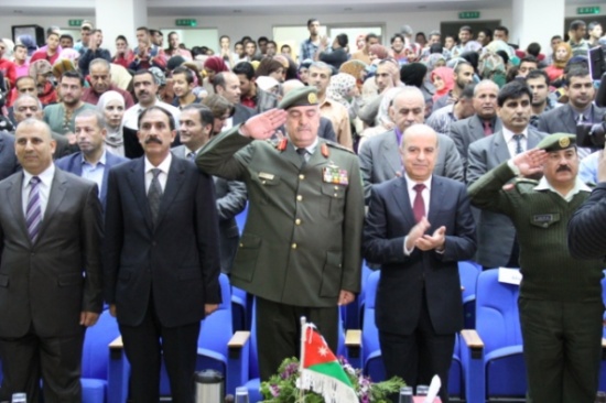 بالصور : جامعة عجلون تحتفل بذكرى معركة الكرامة