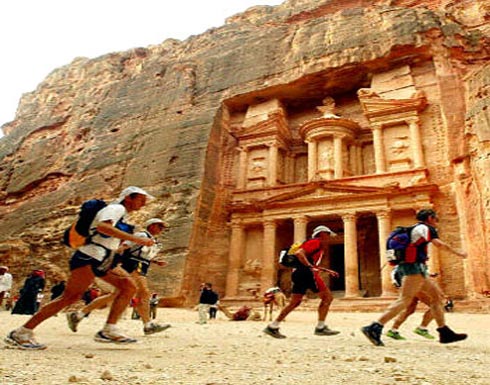 تراجع عدد زوار مدينة البترا للشهر الماضي بنسبة 12 بالمئة