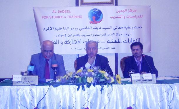 القاضي يؤنب النقابات.. والمعايطة يدعو الى سحب وكالة تنظيم المهنة منها.. والعرموطي يرفض رقابة ديوان المحاسبة