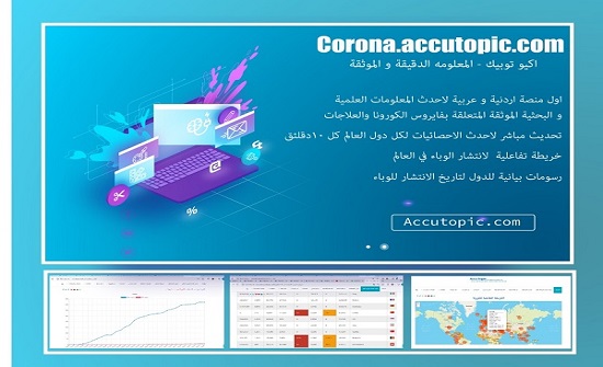 الأردنية تطلق منصة خاصة بفيروس كورونا