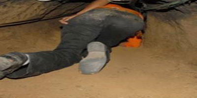 انقاذ ثلاثة عمال وافدين من الموت بعد ان طمرهم ردم ترابي 