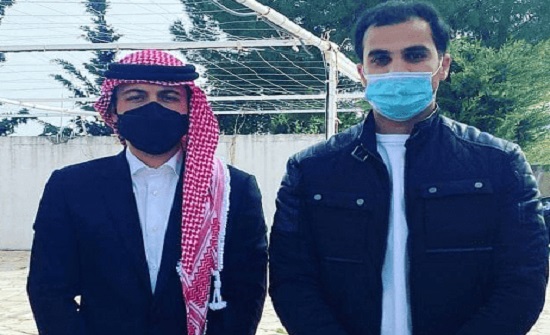 الامير حسين يزور اهالي المتوفين في حادثة السلط - صور الامير حسين يزور اهالي المتوفين في حادثة السلط - صور