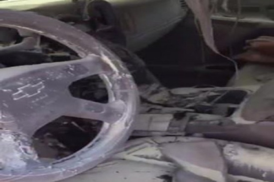 فيديو: احتراق سيارته بسبب شاحن