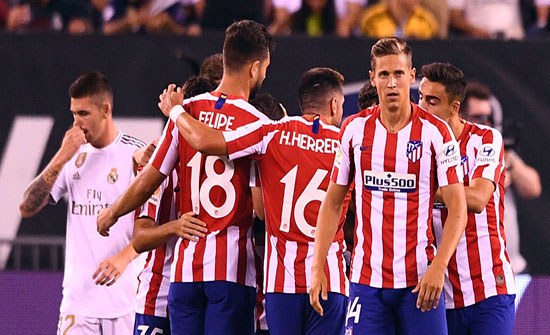 (فيديو) : أتلتيكو مدريد يكتسح ريال بسباعية في مباراة قوية (فيديو) : أتلتيكو مدريد يكتسح ريال بسباعية في مباراة قوية