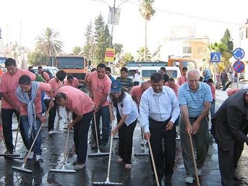 يوم عمل تطوعي لشباب جائزة الحسن في مادبا