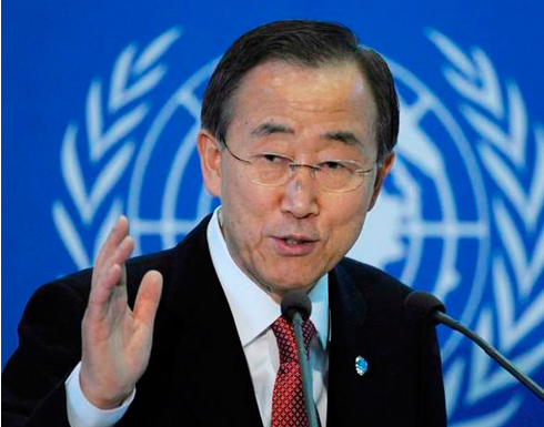 بان كي مون يقترح إجراء مفاوضات يمنية في جنيف